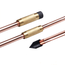 Hot sales Copper clad steel ground rods,copper bond steel  ,coupling,copper clamps for earthing system